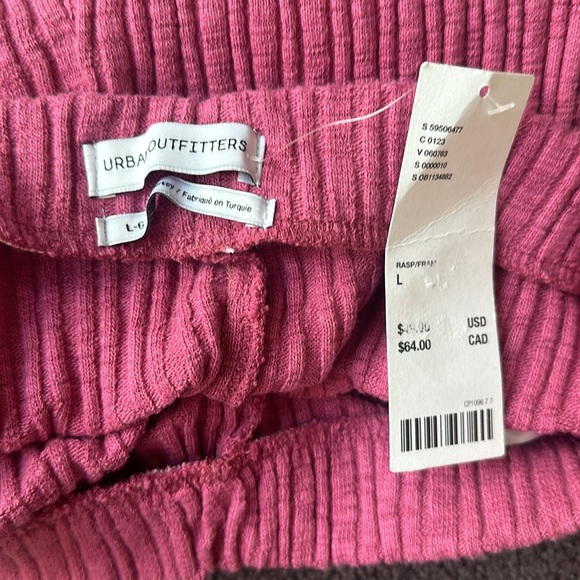 Urban Outfitters Ribbed Flared Sweatpants Size Large - Picture 2 of 9